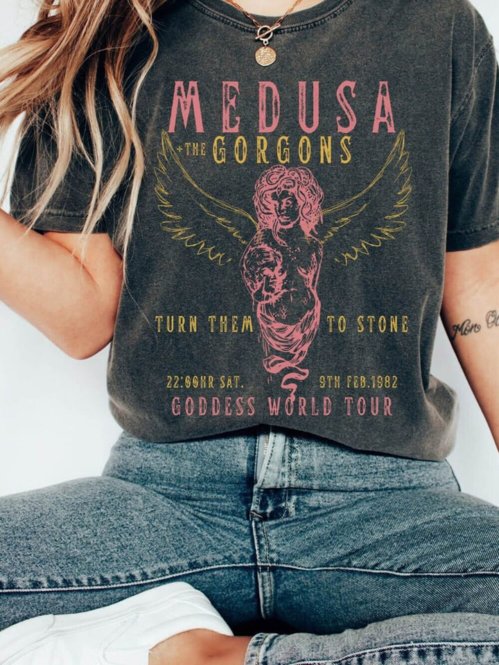 Medusa Vintage T-shirt T-Shirt JURKJESBOETIEK Retro Color XS 