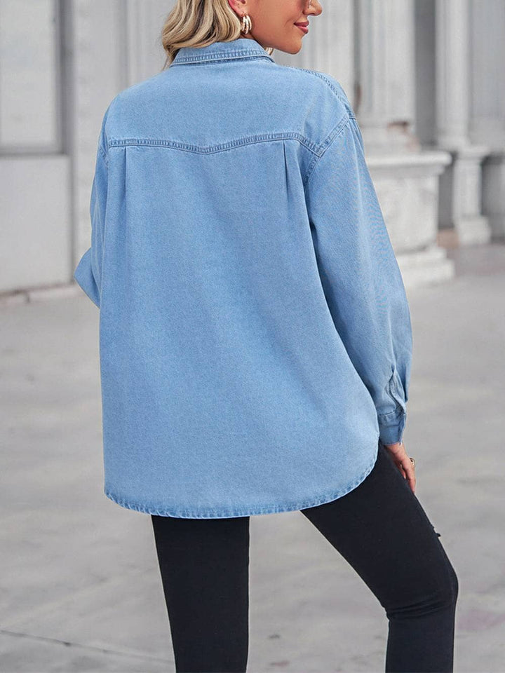 Manon™ - Denim Blouse Shirts JURKJESBOETIEK 