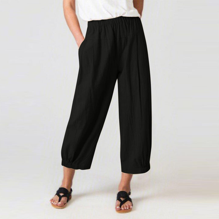 Nina™ - Pants Wide Legs JURKJESBOETIEK Black S 