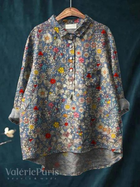 Elkie Floral Print Blouse