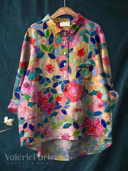 Elkie Floral Print Blouse