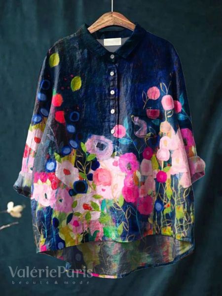 Elkie Floral Print Blouse