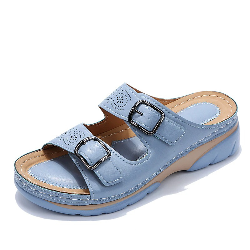 Comfort Soles™ - Orthopedic Leather Sandals