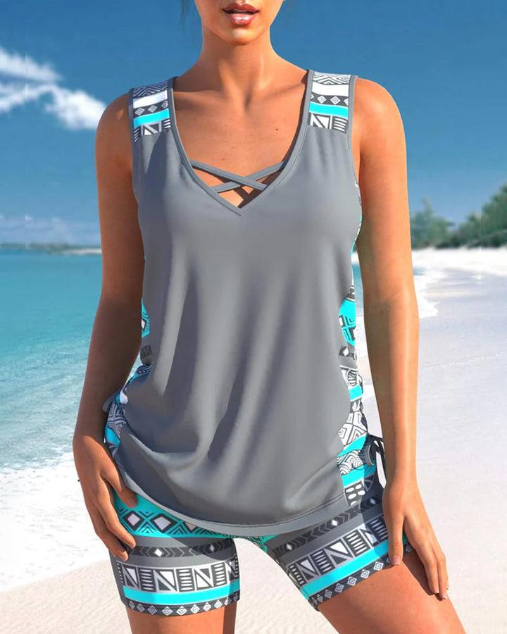 Cassandra Trendy Premium Tankini