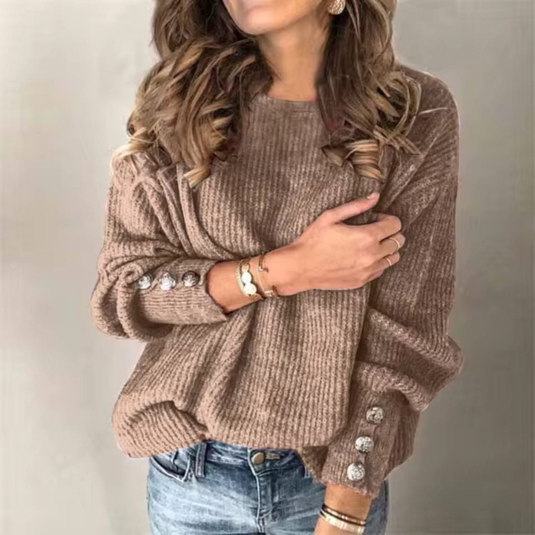 Lauren™ - Elegante Pullover JURKJESBOETIEK Khaki S 