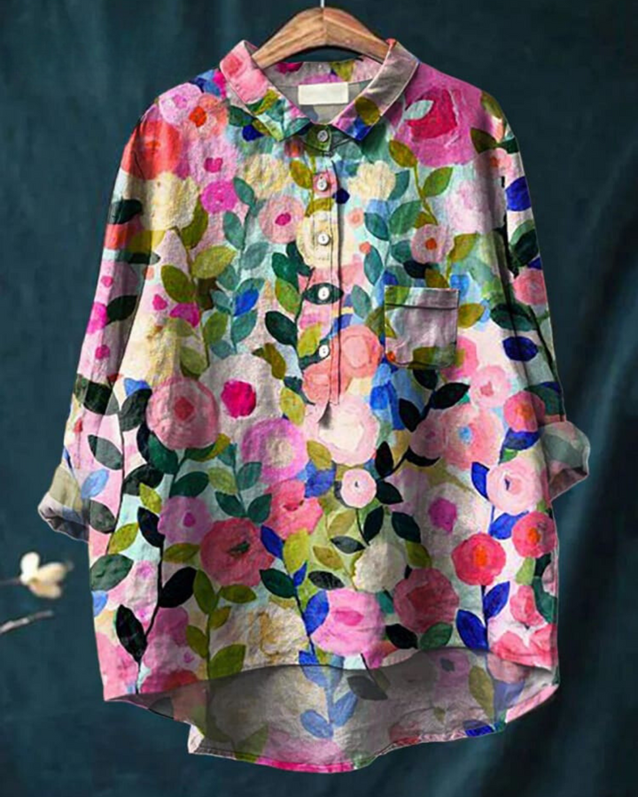 Elkie Floral Print Blouse