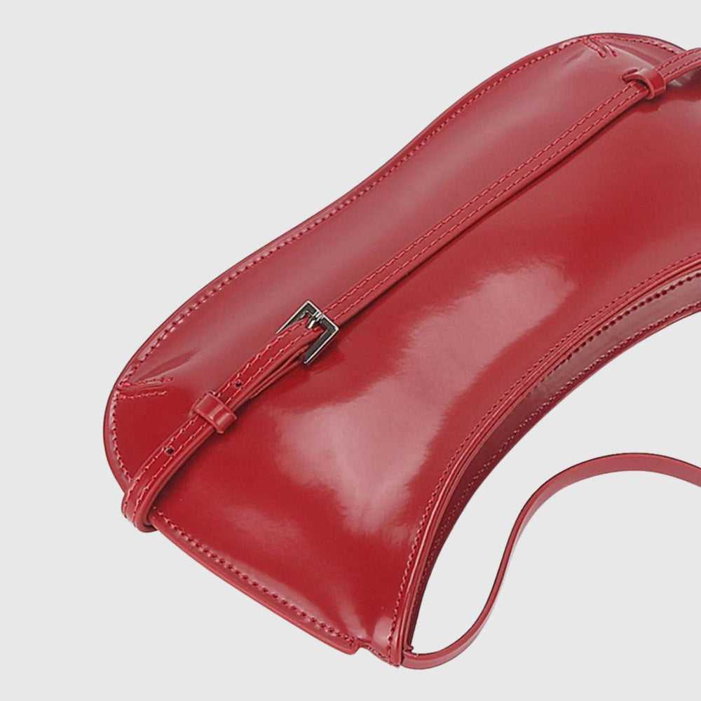 KLARA™ | Rode Mini Tas met Strap JURKJESBOETIEK 