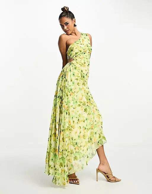 Miley One Shoulder Maxi Dress