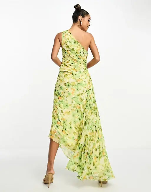 Miley One Shoulder Maxi Dress