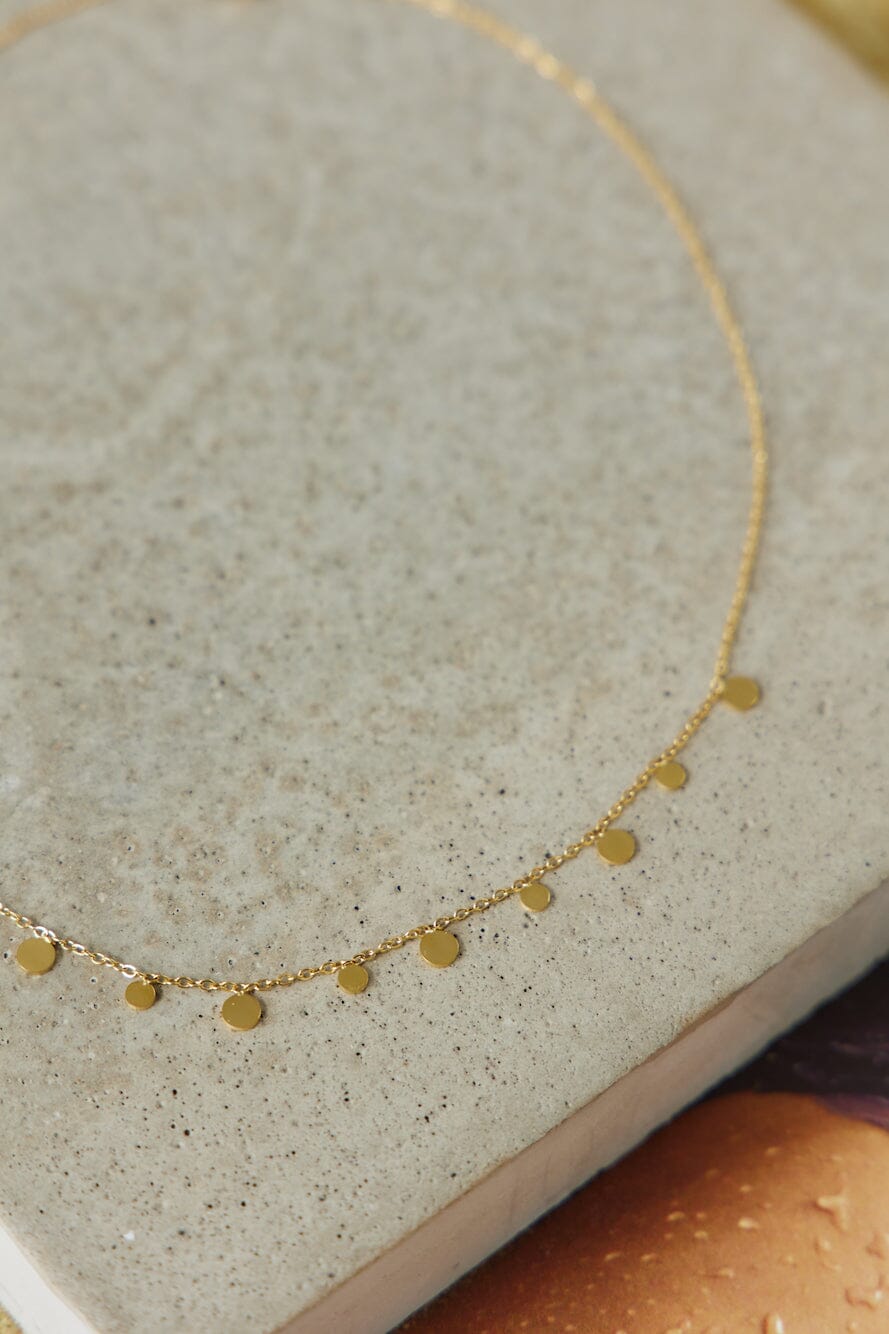 18K Gold Plated Golden Hues Necklace Gold Necklace DRESS/ATELIER 