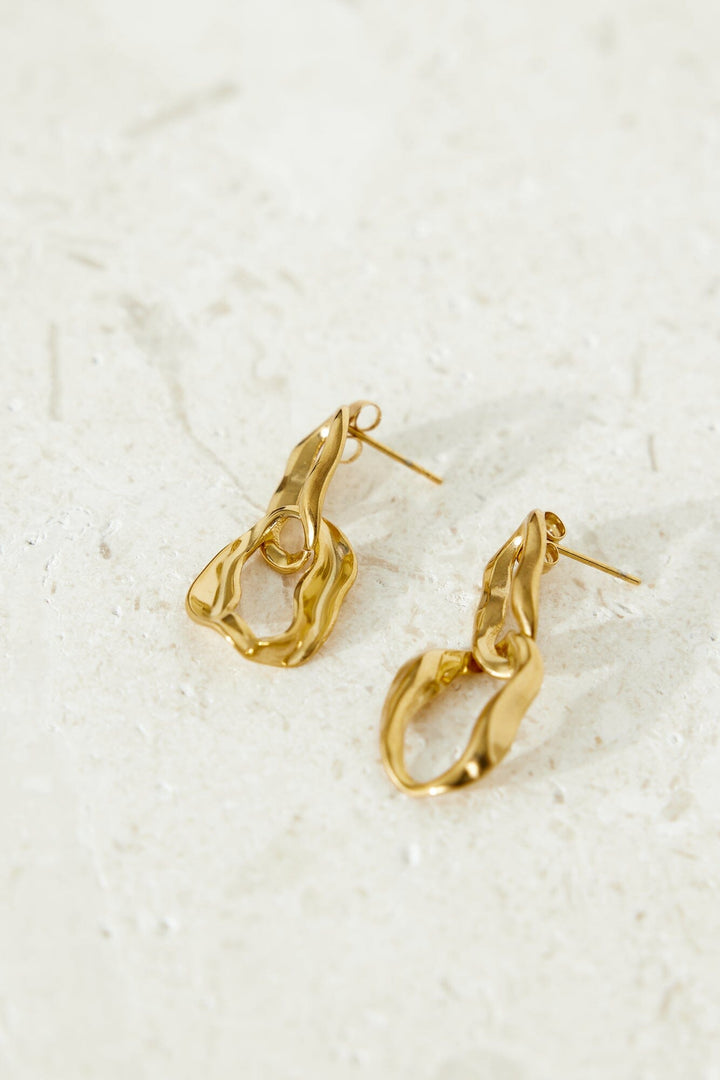 18k Gold Plated Everyone Wants Earrings Gold Earrings DRESS/ATELIER One Size 