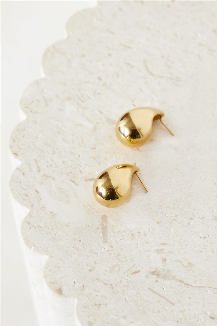 18k Gold Plated Dates At Night Earrings Gold Earrings DRESS/ATELIER 