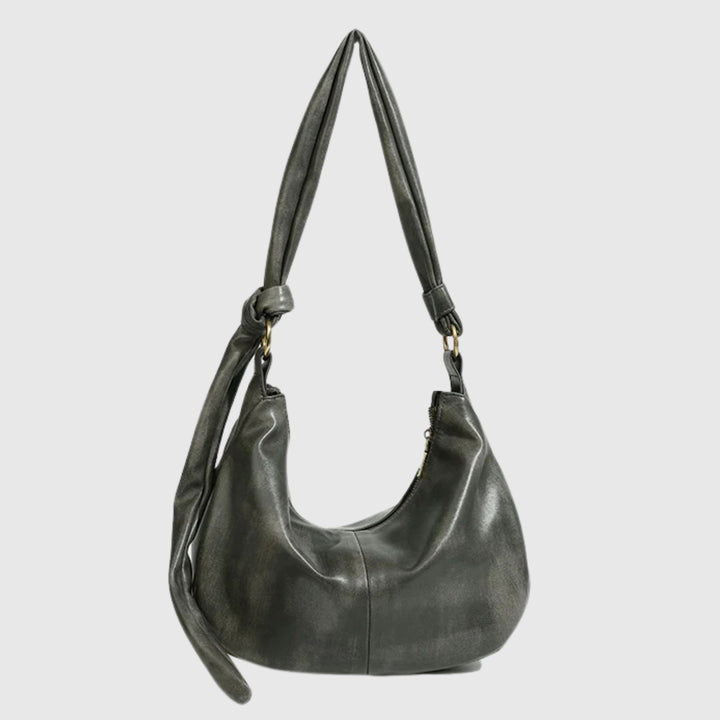 KLARA™ | Knotted Sling Leren Tas MYGIRLCLUB Groen 