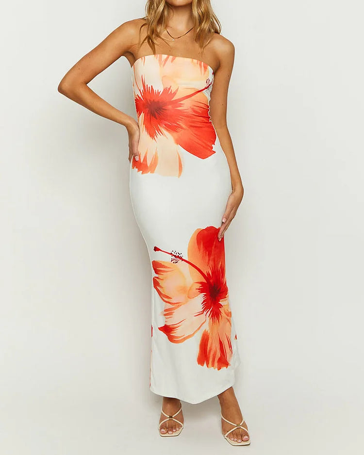 Shelbi - Bandeau Summer Dress Holiday vibes DRESS/ATELIER 