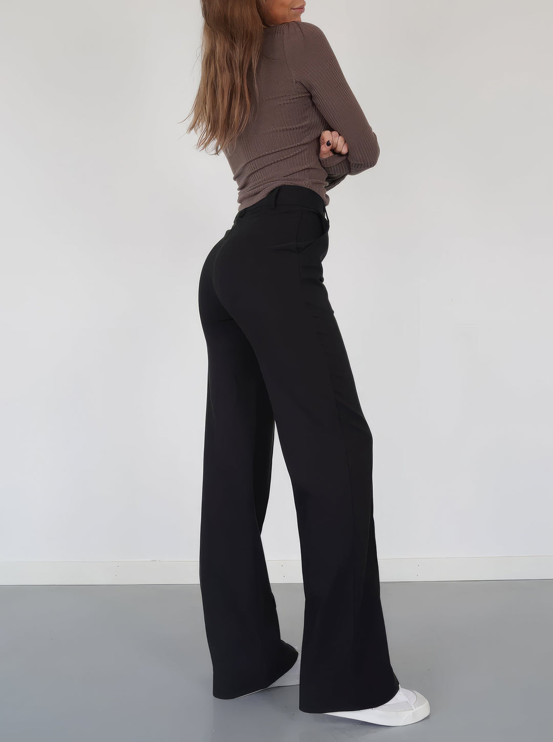 Lena Casual Wide-Leg Trousers autumn DRESS/ATELIER 