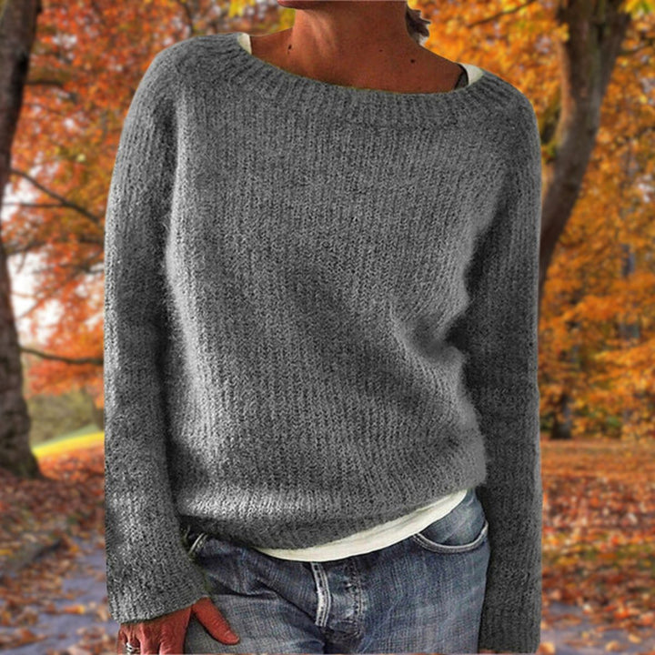 Claire™ | Cozy Ribbed Knit Sweater