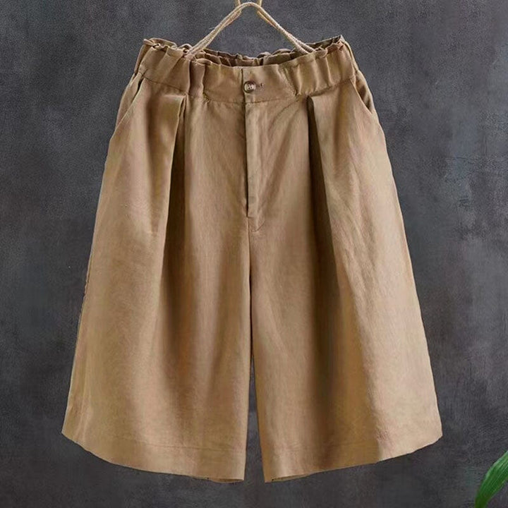 Daniela™ - Dunne Casual Katoenen Broek JURKJESBOETIEK Khaki S 