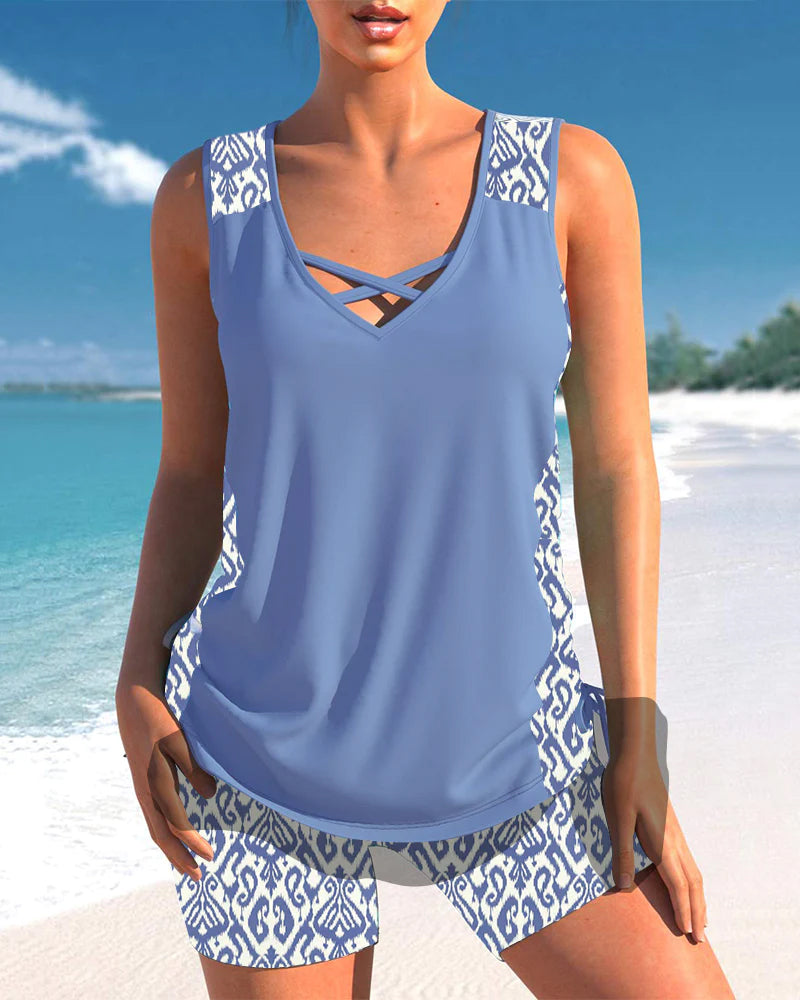 Cassandra Trendy Premium Tankini