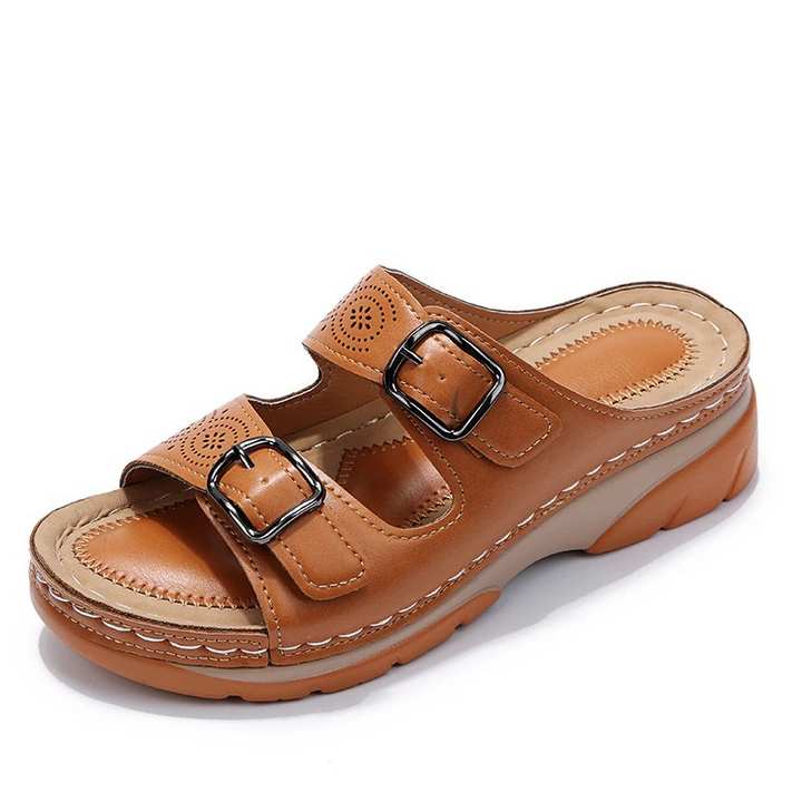 Comfort Soles™ - Orthopedic Leather Sandals