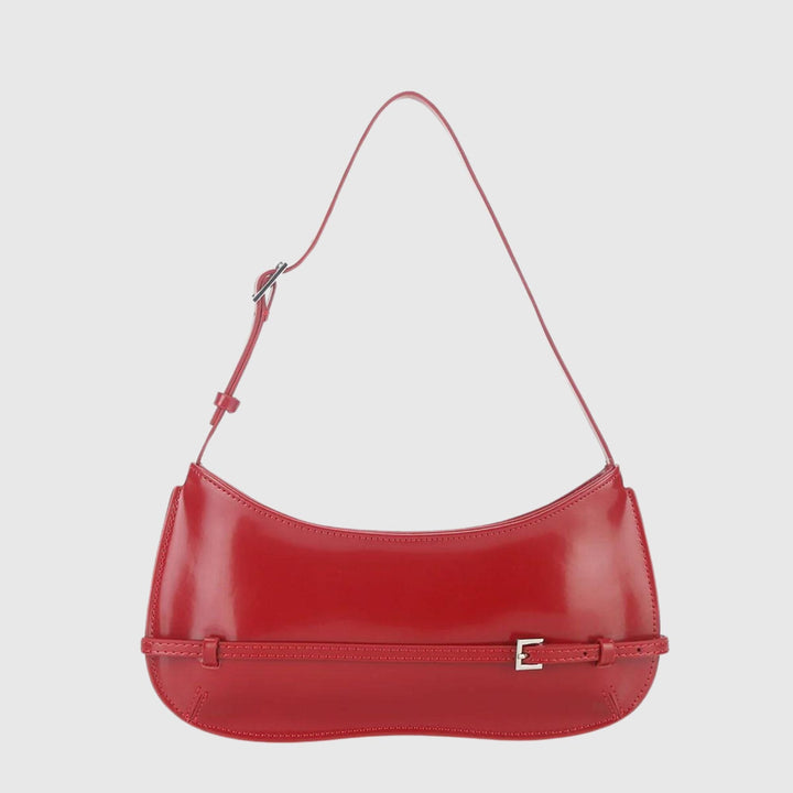 KLARA™ | Rode Mini Tas met Strap JURKJESBOETIEK Rood 