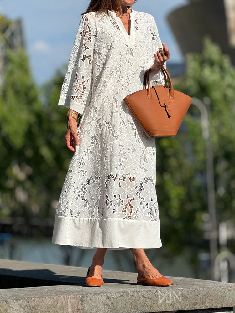 Laura Comfy Lace Dress