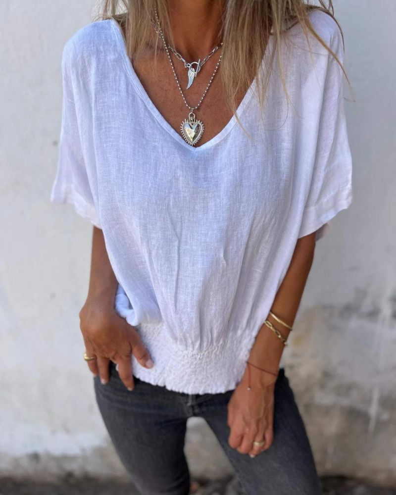 Mihana Relaxed Summer Top