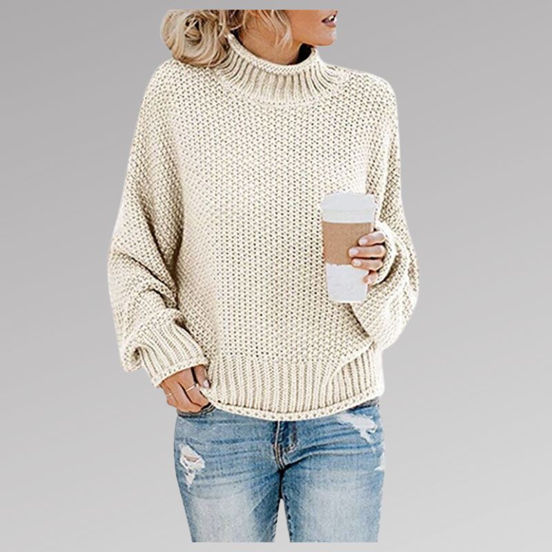 Lotte™ - Classic Knitted Sweater OLIVIA'S White S 