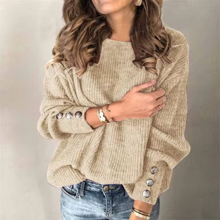 Lauren™ - Elegante Pullover JURKJESBOETIEK Khaki/Beige S 