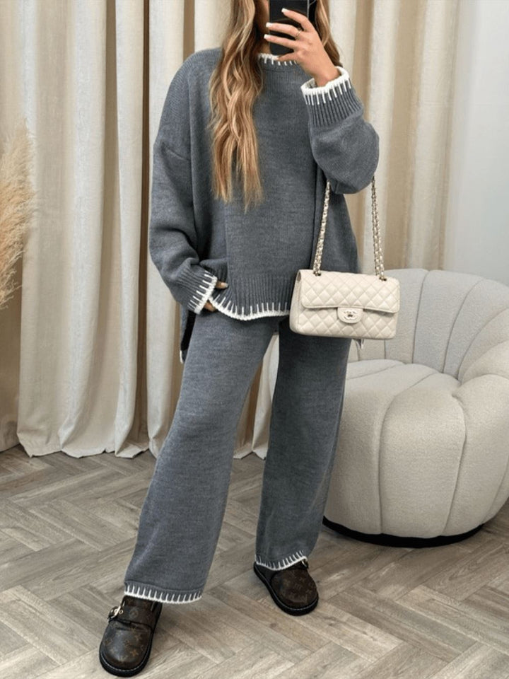 Tess Knitted Sweater and Pants Pants Set JURKJESBOETIEK 