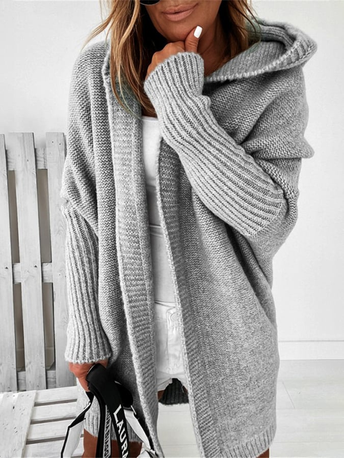 Destiny™ | Cozy Oversized Hooded Cardigan