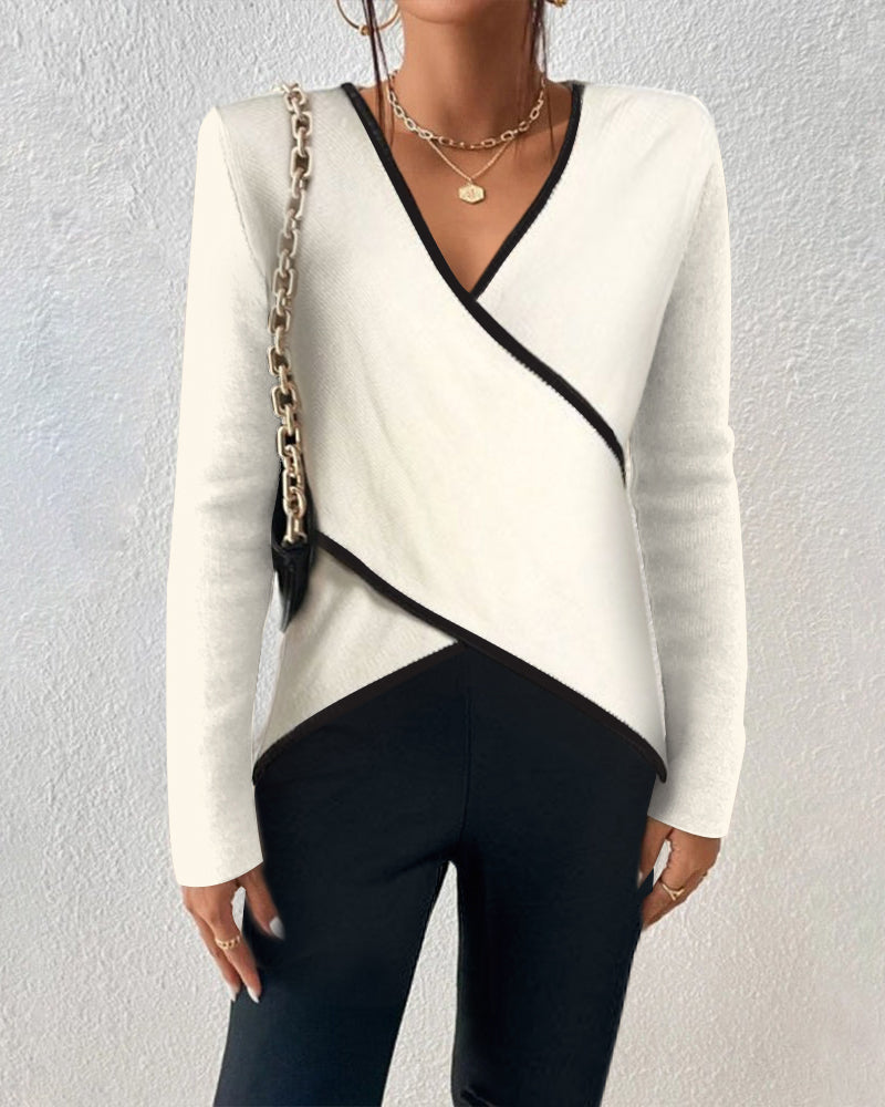 Bindi Elegant V-Neck Sweater