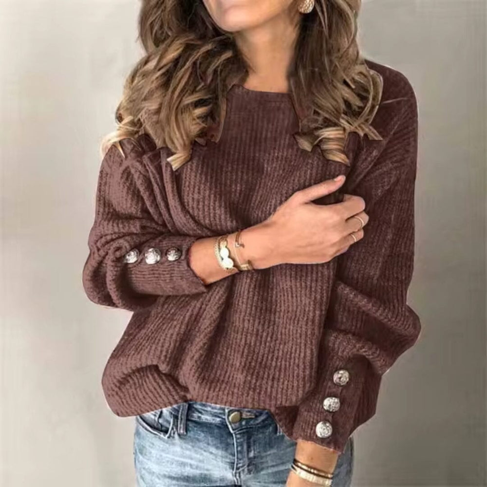 Lauren™ - Elegante Pullover JURKJESBOETIEK Koffie S 