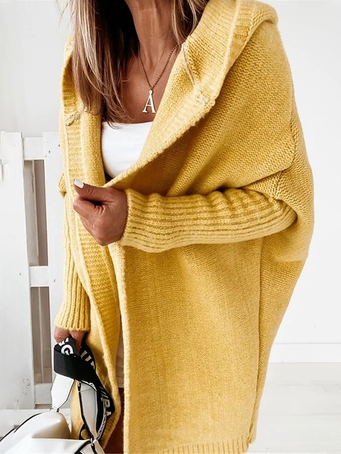 Destiny™ | Cozy Oversized Hooded Cardigan