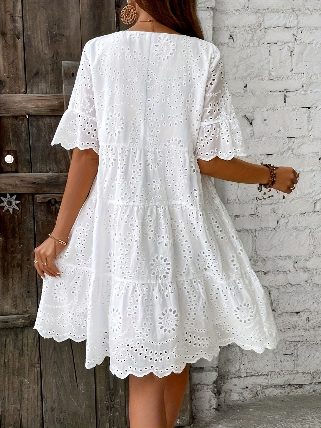 Lylia Loose Lace Dress