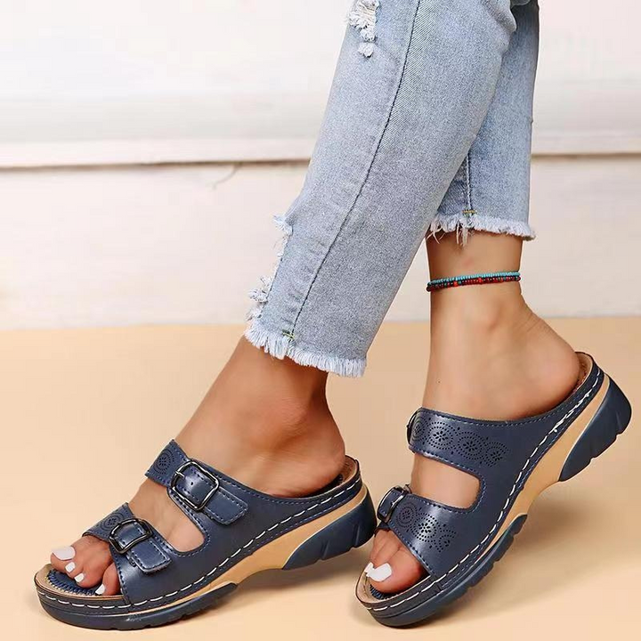 Comfort Soles™ - Orthopedic Leather Sandals