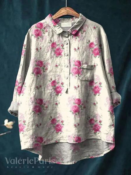 Elkie Floral Print Blouse