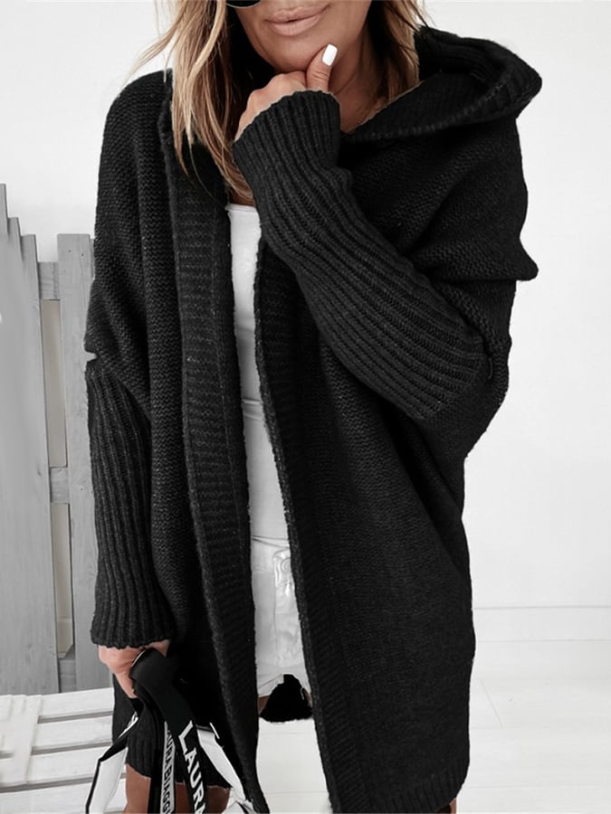 Destiny™ | Cozy Oversized Hooded Cardigan