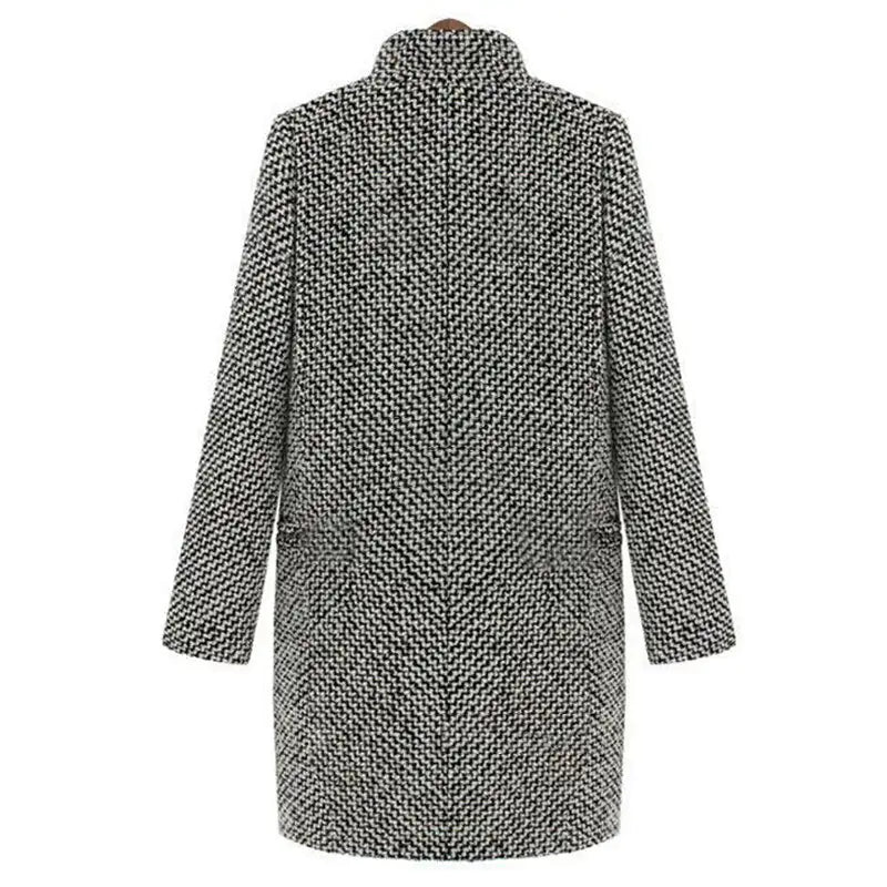 Klara™ | Elegant Long Wool Coat