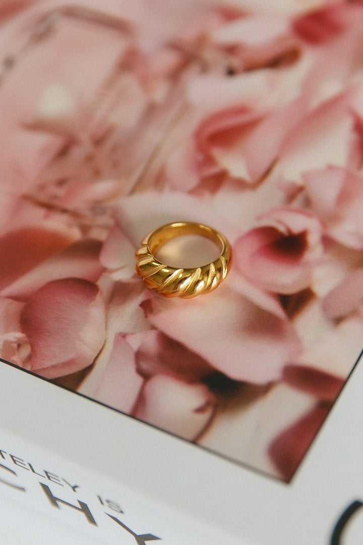 18K Gold Plated Daydreaming About You Ring Boho Rings DRESS/ATELIER 