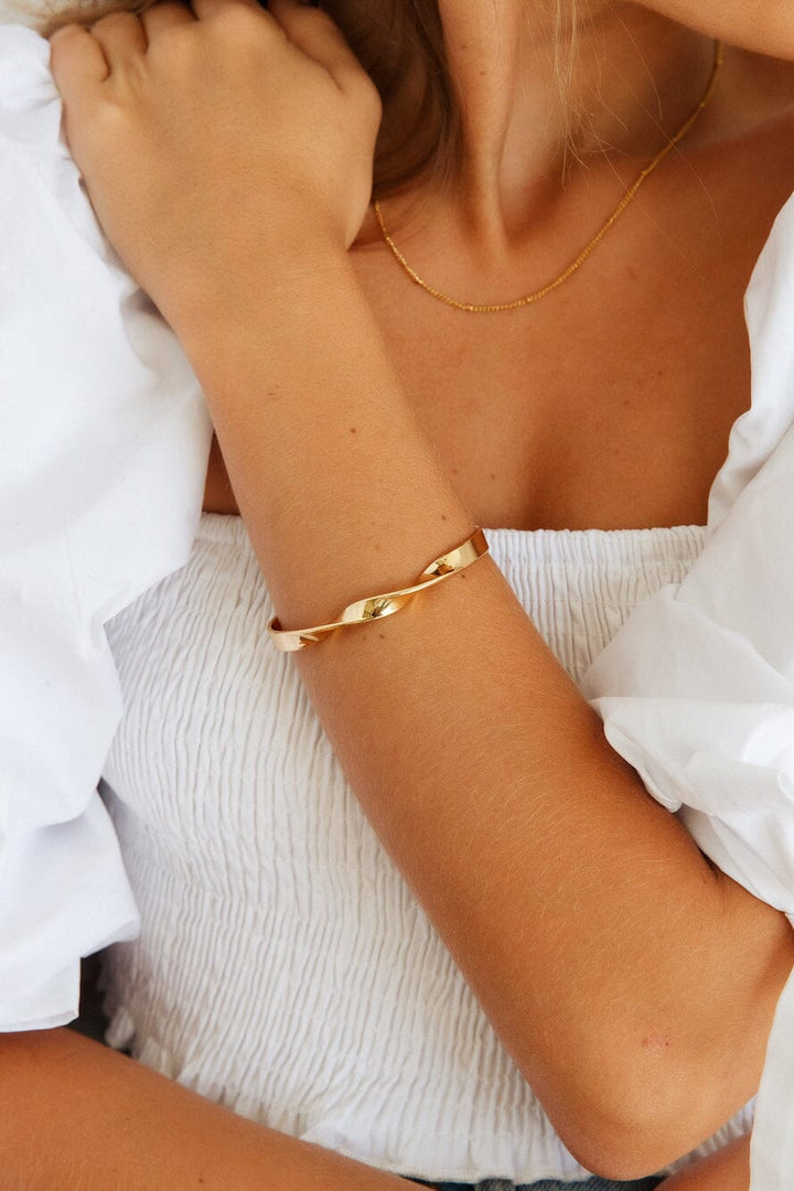 18K Gold Plated Aurelian Bracelet Gold Bracelet DRESS/ATELIER 