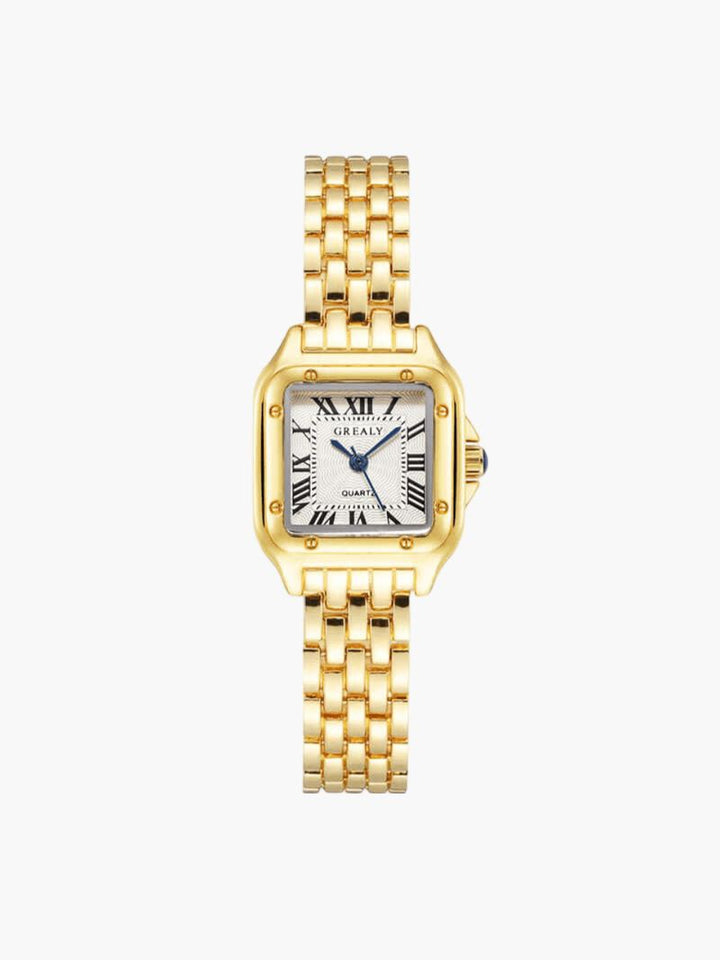 Novessa Premium Square Quartz Watch accessories DRESS/ATELIER Gold 