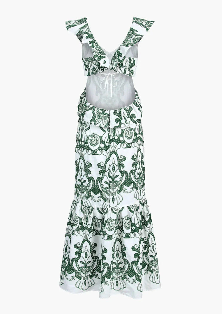 Georgia  Embroided Summer Dress