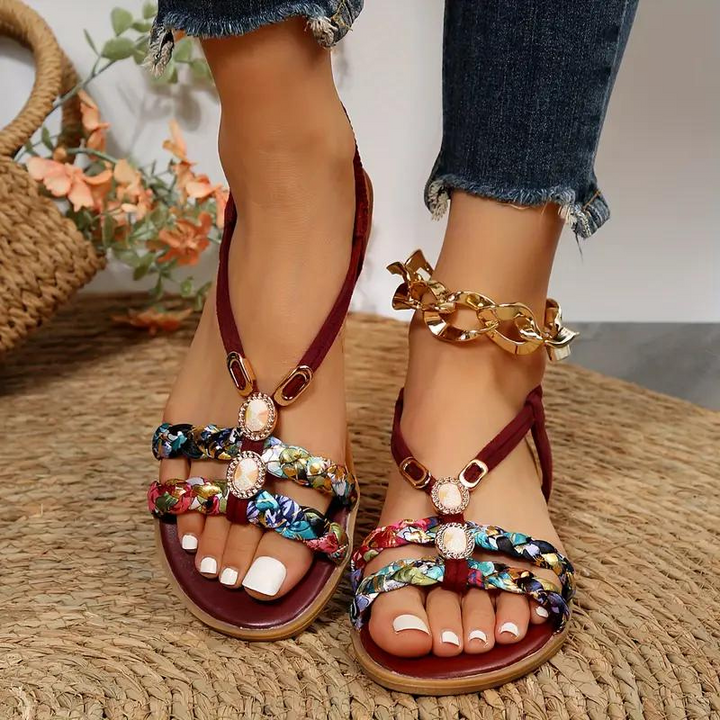 Ellora Flat Sandals