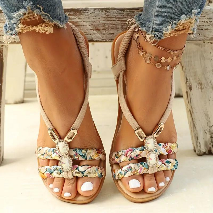 Ellora Flat Sandals