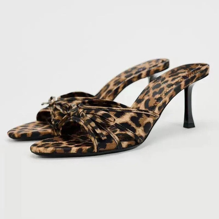 Azira Leopard Print High Heels DRESS/ATELIER 3 