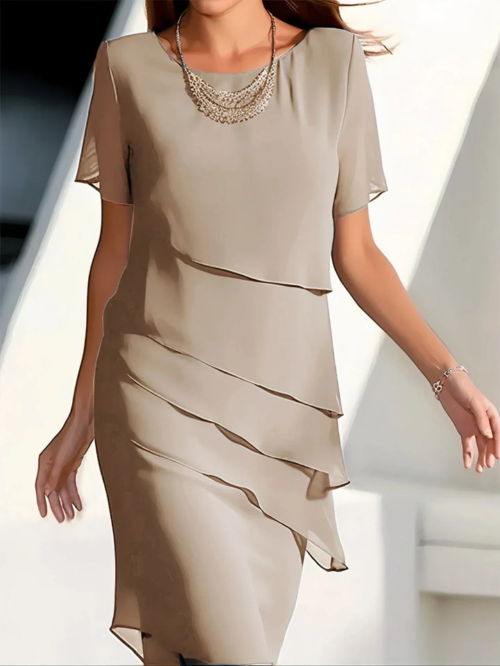 Laura Elegant Layered Dress