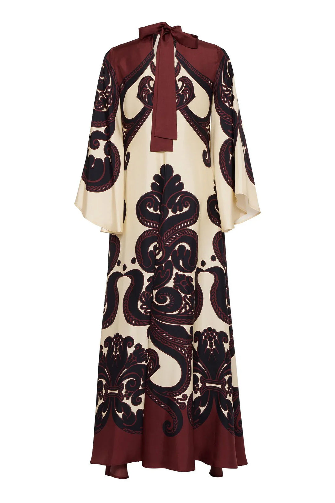 Grazele Print Satin Dress