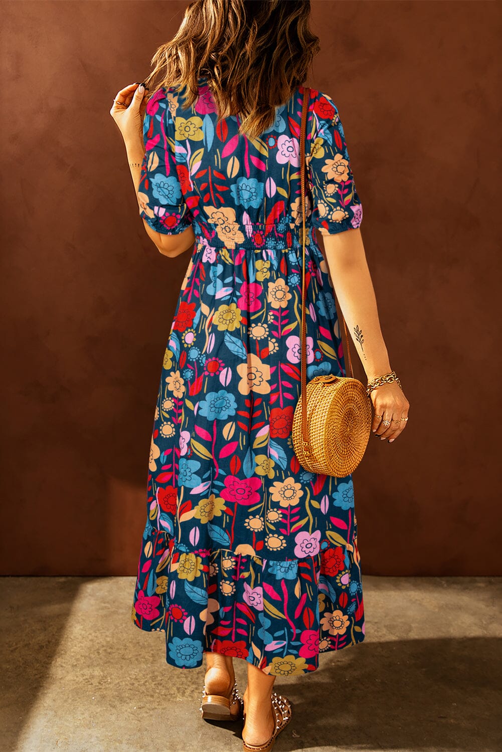 Ashley Retro Style Maxi Dress SOPHIE/CLAIRE 