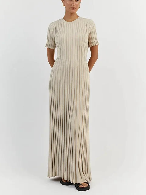 Maxine Knitted Long Dress