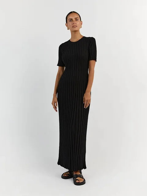 Maxine Knitted Long Dress